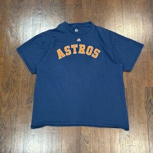 MLB Houston Astros navy blue T-shirt
